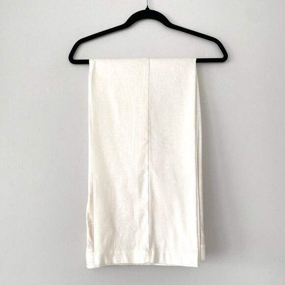 Rails x Revolve Marnie Straight Pant Sea Salt Cream Sz 6 Linen Chic Coastal - Picture 12 of 12